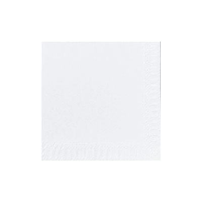 DUNI servítky 1V White 24Cm 500ks