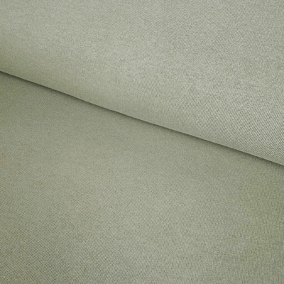 Teplákovina Uzlík Bio Bavlna Washed 375g - Zelená khaki světlá