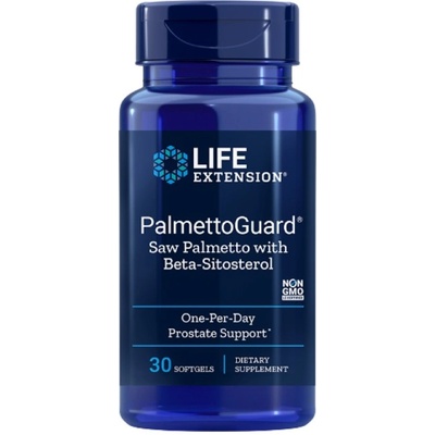 Life Extension PalmettoGuard® | Saw Palmetto With Beta-Sitosterol [30 Гел капсули]