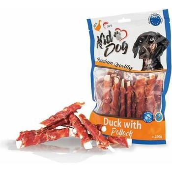 KIDDOG kachní masíčko na plátku z tresky 250 g