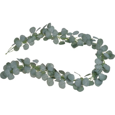 Umělá girlanda eucalyptus 190 cm - šedozelená