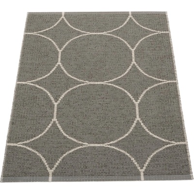 Pappelina Тъмносив килим за открито и закрито 70x100 cm Boo Charcoal Linen - Pappelina (BOO9A710)