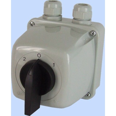 Elektromet Vačkový spínač 2-0-1 3P 40A IP44 v krytu Arc 40-73 924073