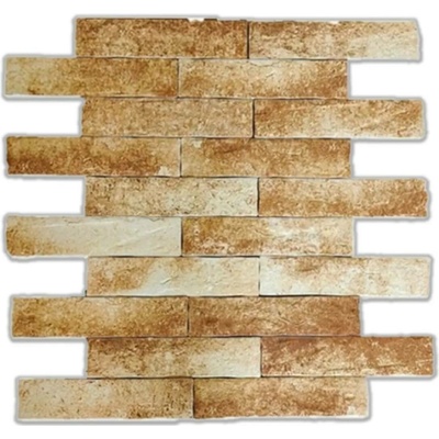 EcoCerram Stripe beige 7,5 x 30 cm béžová 0,45m²