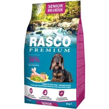 Image 1 of Rasco Premium RASCO Premium Senior Small & Medium - Премиум храна с пиле и ориз за възрастни кучета от малки и средни породи, 3 кг, Чехия 1704-10624
