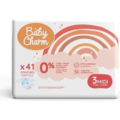 BabyCharm Baby Charm 3 4-9 kg 41 ks