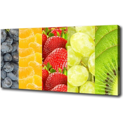 Foto obraz canvas Farebné ovocie 100x50 cm