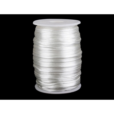 Stoklasa Saténová šňůra Ø2 mm Balení: 95 m, Varianta: 42 Off White 42 Off White
