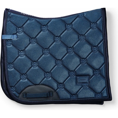 Equestrian Stockholm Dečka podsedlová Blue Meadow Glimmer blue glitter