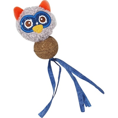 Nobby Sova s lisovaným catnipom 15 cm
