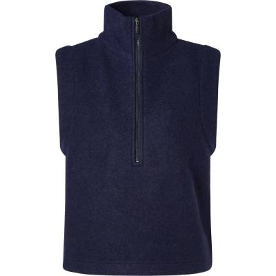 We Norwegians Дамски вълнен елек We norwegians Women's Alta Vest Wool vest - Navy Blue (132-1292-0314)