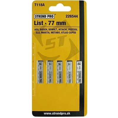 STREND PRO T118A 77 mm, 21z, bal. 5 ks (kov) 226544