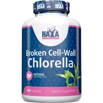 Haya Labs Broken Cell-Wall Chlorella, 100 капсули, Haya Labs