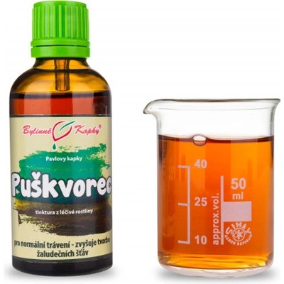 Bylinné kapky Puškvorec tinktura 50 ml