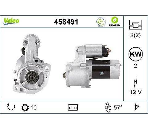 Startér VALEO 458491