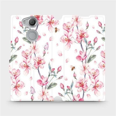 Mobiwear - Sony Xperia XA2 - M124S Růžové květy – Zboží Živě