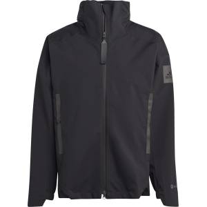 adidas Men's MYSHELTER Waterproof Half-Zip Rain Anorak - BLACK