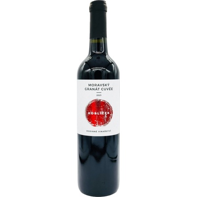 Cuvée Moravský Granát Vinařství Koblížek 2021 13% 0,75 l (holá láhev)