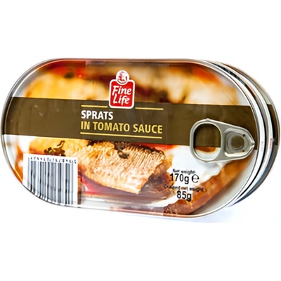 Fine Life Šproty neuzené v rajčatové omáčce 170 g