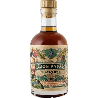 Don Papa Baroko 40% 0,2 l (čistá fľaša)