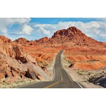 DIMEX ART Флизелинов фототапет път невада 375 x 250 см