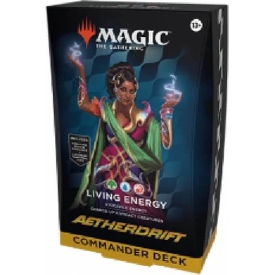 Wizards of the Coast Magic the Gathering Aetherdrift Commander Deck Living Energy