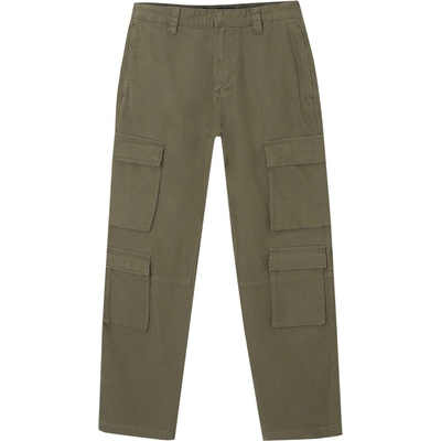 Pull&Bear Карго панталон зелено, размер 40