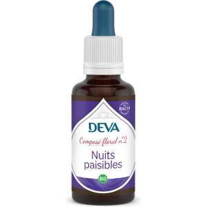 Deva Спокойни нощи, капки по метода на Бах № 2, 30 ml (772935 (151162))