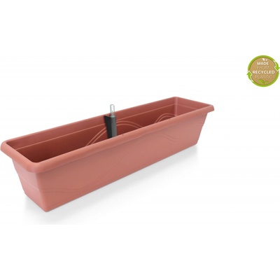 Plastkon Truhlík samozavlažovací EXTRA LINE SMART 80x20x17 cm terakotový