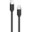 Datalogic Alogic Fusion USB-C to USB-C 3.2 4K Cable 1m Black Space Gray