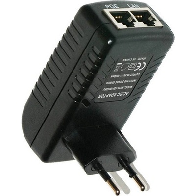 MHPower napájecí POE adaptér 12V 1,5A 18W přímo do zásuvky s LED