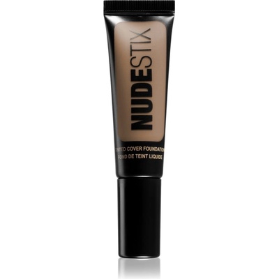 Nudestix Tinted Cover лек фон дьо тен с озаряващ ефект за естествен вид цвят Nude 7 25ml