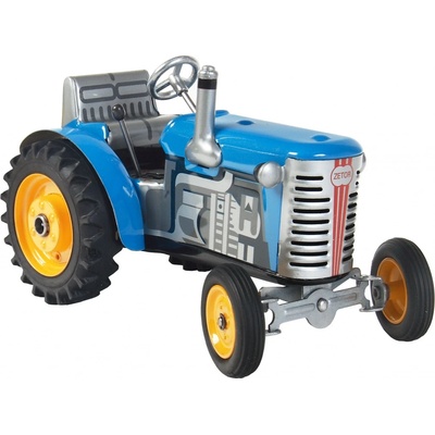 Kovap Traktor ZETOR solo kovové disky modrý – Zboží Dáma