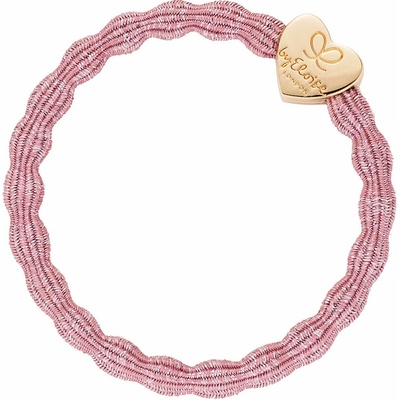 By Eloise London Metallic Gold Heart farba Rose Pink