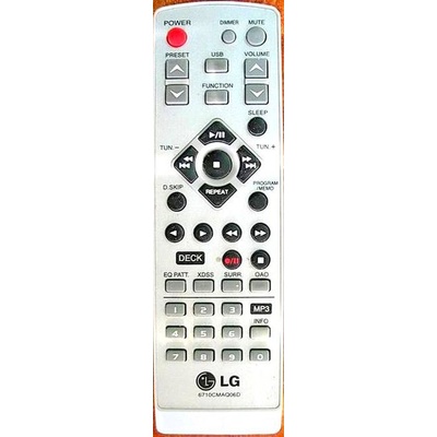 GENERAL LG 6710CMAQ06D - съвместимо дистанционно управление на марката General (6710CMAQ06D)