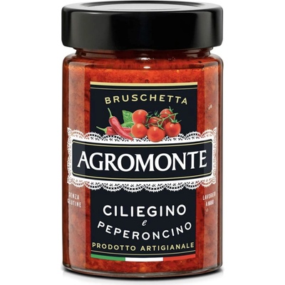 Agromonte Bruschetta so cherry paradajkami a chilli 200 g