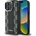 DKNY кариран калъф Magsafe за iPhone 16 Pro - черен (3666339333164)