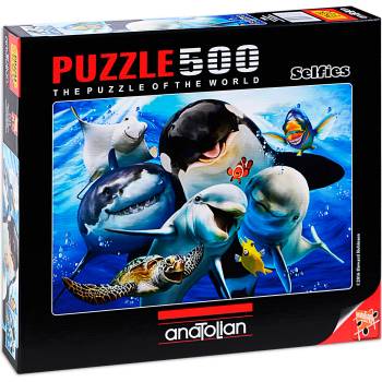 Image 1 of Anatolian Пъзел Anatolian от 500 части - Океанско селфи, Хауърд Робинсън (P3585)