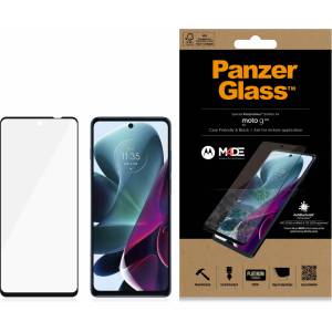 Panzer Стъклен протектор PanzerGlass за Motorola Moto G200 5G - Черен