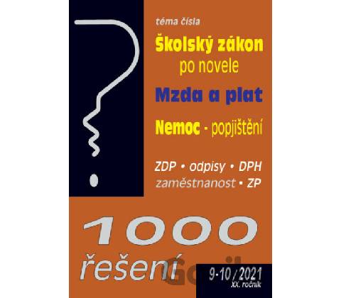 1000 řešení 9-10/2021