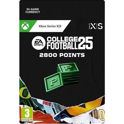 EA Sports College Football 25 - 2800 CUT Points (XSX)