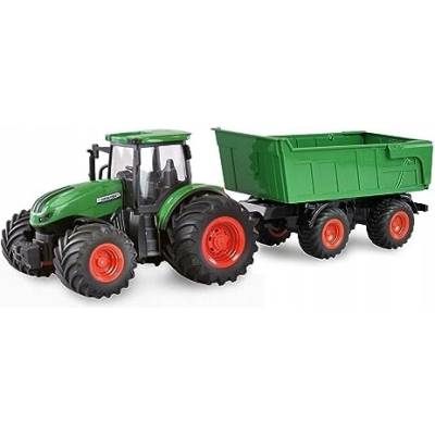 Amewi 22635 RC traktor s vyklápacím prívesom, svetlo a zvuk, 1:24 RTR