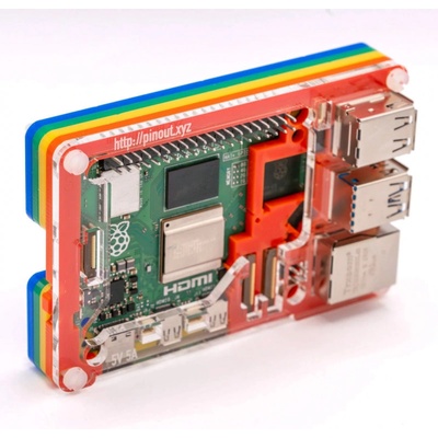 Pimoroni Pibow Coupe 5 - Rainbow