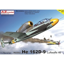 AZ Model AZ7837 Heinkel He 162D 9 Luftwaffe 46 1:72