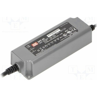 MEAN WELL NPF-60-36 Napájecí zdroj: spínaný; LED; 60,12W; 36VDC; 1,67A; 90÷305VAC; IP67
