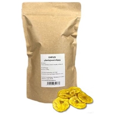 Čokoládovna Troubelice Chifles plantejnové chipsy 200 g