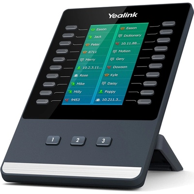 Yealink Yealink EXP50 телефон, цветен LCD екран, клавиатура с 20 клавиша (1300033)