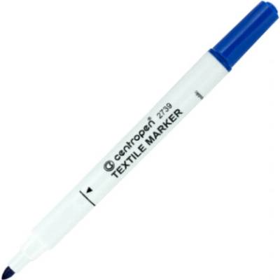 Centropen popisovač 2739 na textil modrá