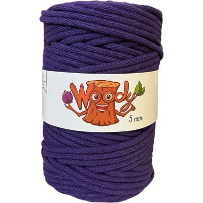 Woody Crafts Woody 5 mm – Fialová (50m)