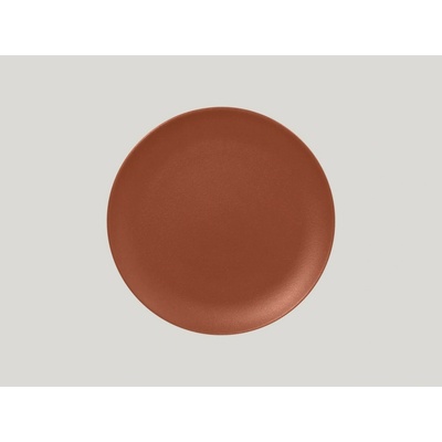 RAK Porcelain Talíř mělký 24 cm hnědá RAK-NFNNPR24BW